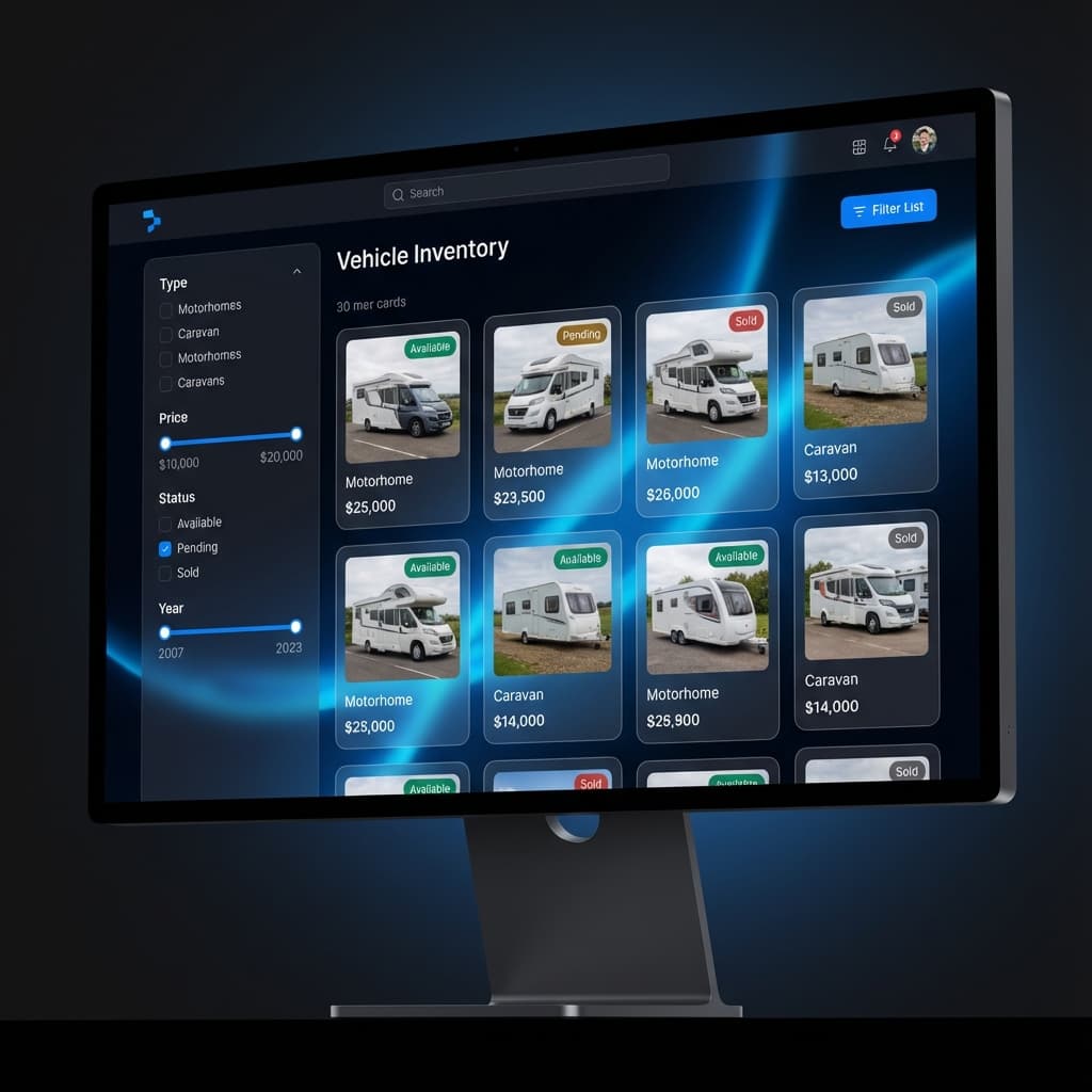 Vehicle Inventory interface